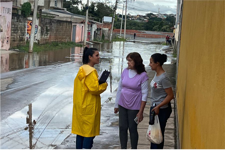 Assistência Social em cenário de chuvas